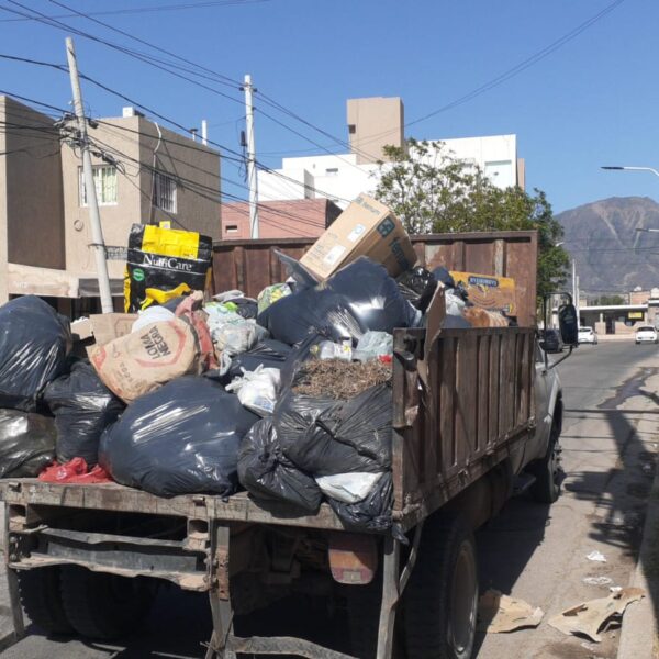 El Municipio dispuso un servicio de recolección de residuos de emergencia