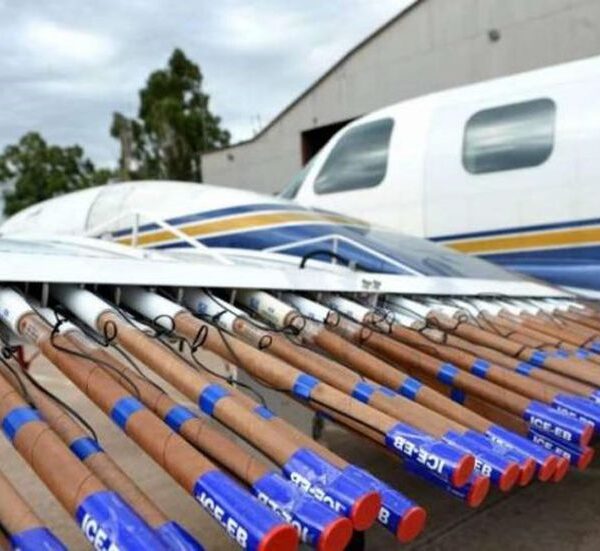 Denuncian la presencia de aviones rompetormentas en Chepes