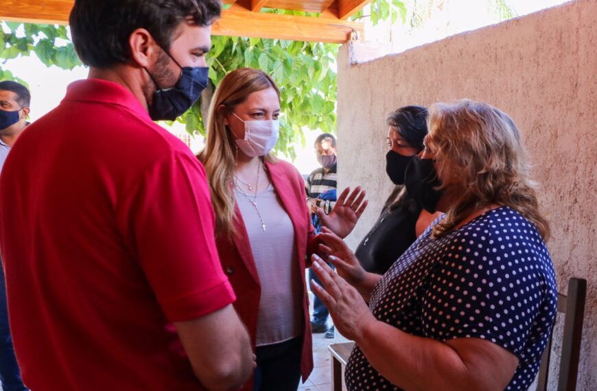 “Salimos adelante impulsando a nuestros comercios barriales y cuidando el trabajo riojano”