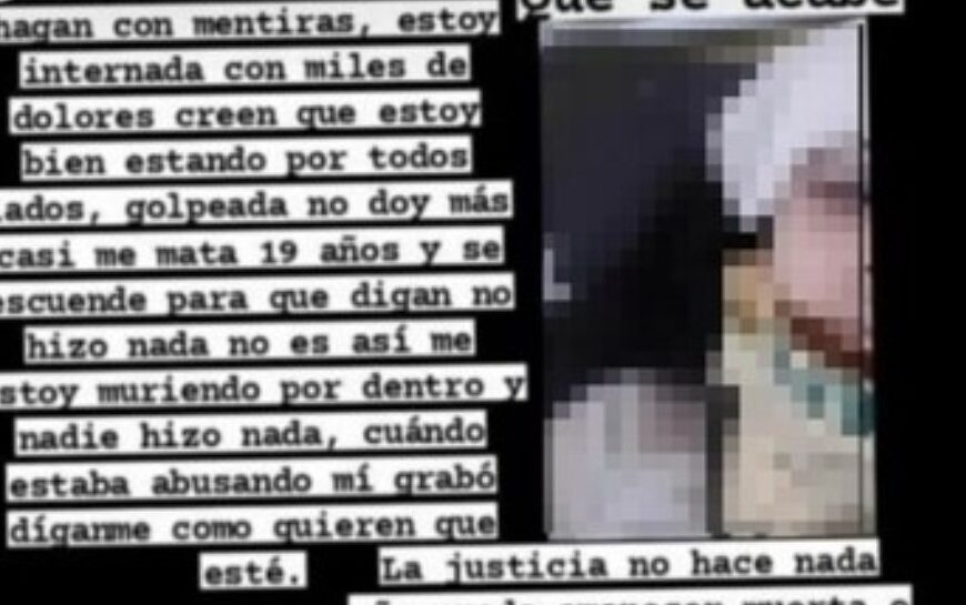 La menor de 14 años abusada y golpeada en Chepes publicó un posteo en las redes sociales