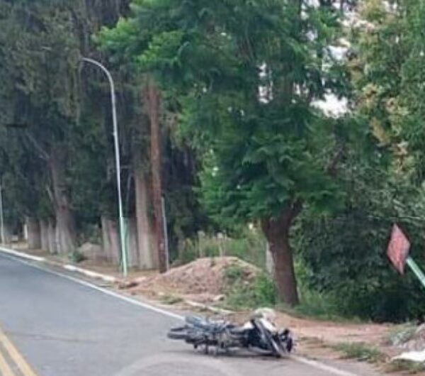 Un joven de 22 años pierde la vida tras accidente en moto en Schaqui