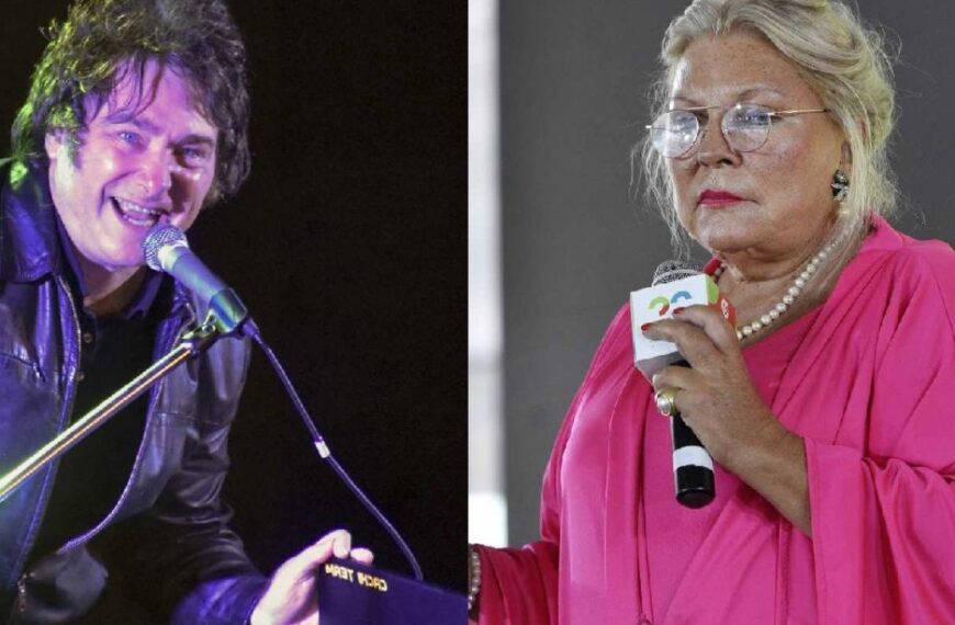 Milei acusó a Carrió de formar parte de la casta política: “Nunca laburó”