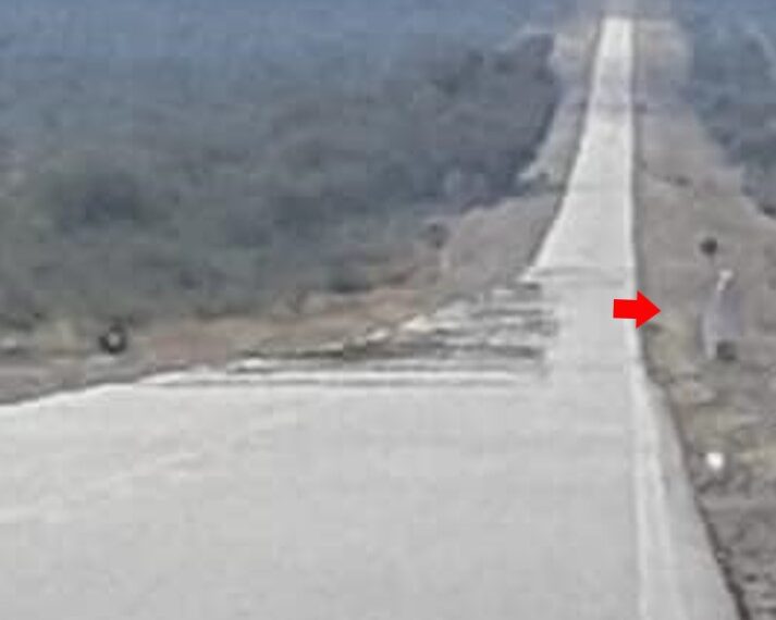 Captan extraña imagen sobre ruta 40 entre Famatina y Chilecito