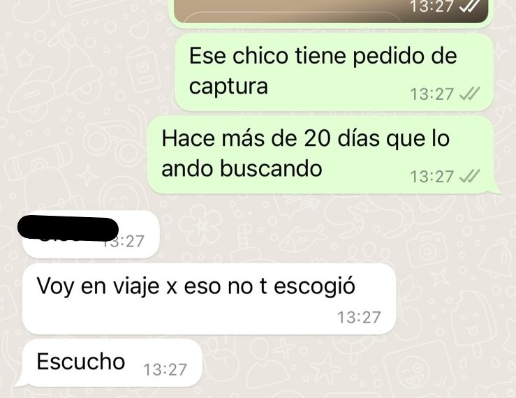 El padre de Melina Rojas apuntó contra la responsable de la comisaría de la mujer de Olta: “Se contradice”