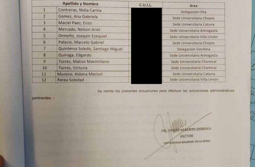 Un juez Federal de La Rioja figura en la lista de espiados por la AFI en la gestión de Macri