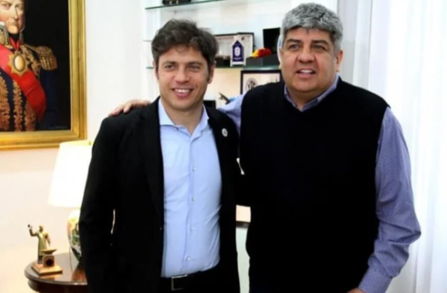 Fuerte respaldo de Pablo Moyano a Kicillof: “Nuestro próximo presidente”