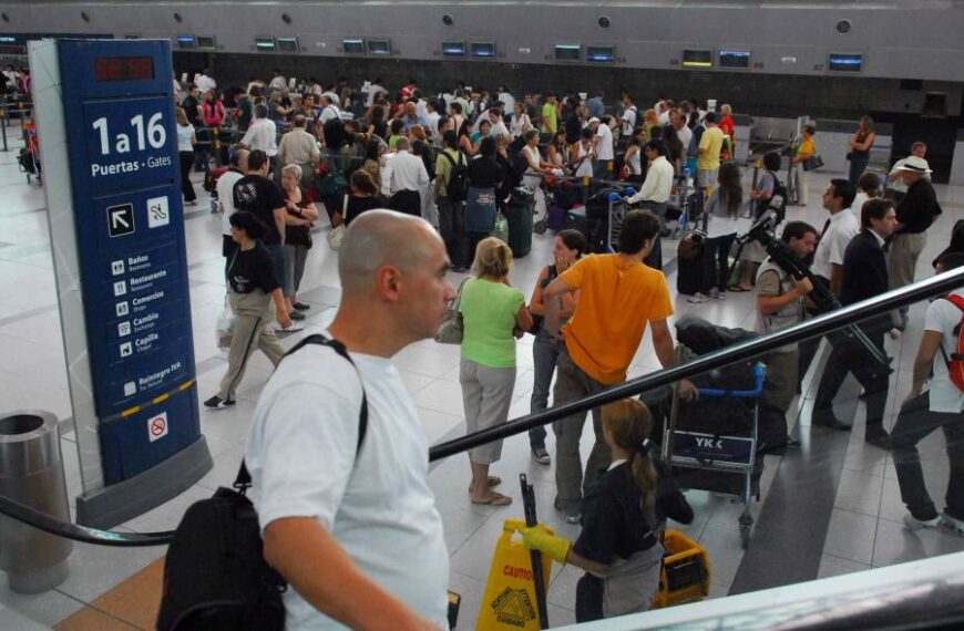 Récord histórico: diciembre de 2024 se convirtió en el mes con el mayor número de tráfico de pasajeros en la historia de los aeropuertos de Argentina