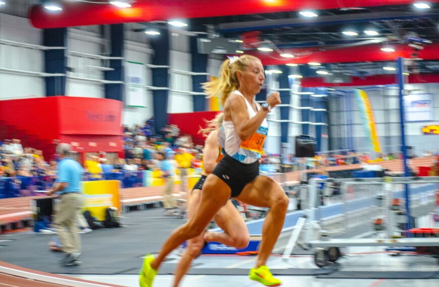 La riojana Carolina Vega marcó tres récrods nacionales y uno sudamericano en el mundial de atletismo indoor