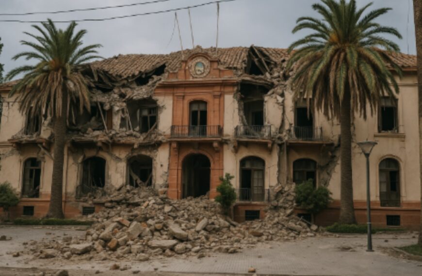 Una nueva clasificación del Inpres revela que La Rioja está expuesta a terremotos de “peligrosidad elevada”: la zona más afectada