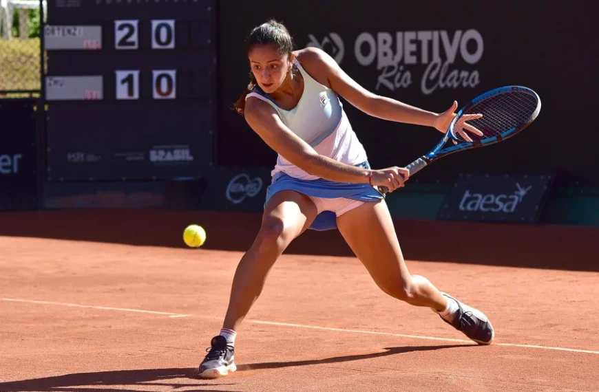 La chileciteña Jazmín Ortenzi ingresó en la qualy de Wimbledon, uno de los torneos de tenis más importantes del mundo