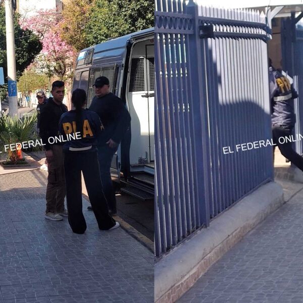 Trasladaron a La Rioja a dos detenidos en Puerto Madero por millonarias estafas con usurpación de identidad