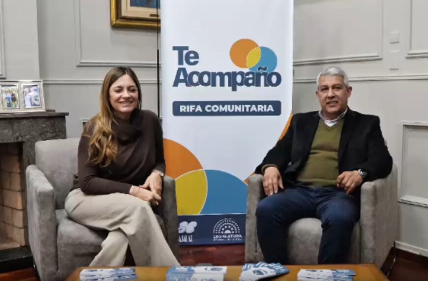 Lanzan la rifa “Te Acompaño” para clubes, centros vecinales, asociaciones y organizaciones comunitarias