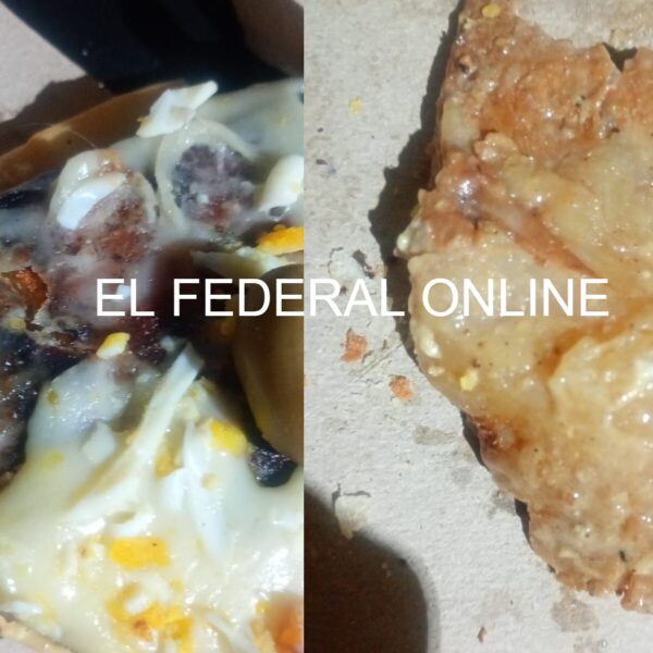 Una mujer denunció que recibió amenazas tras quejarse por la venta de una pizza-lomo en mal estado en el barrio Las Talas