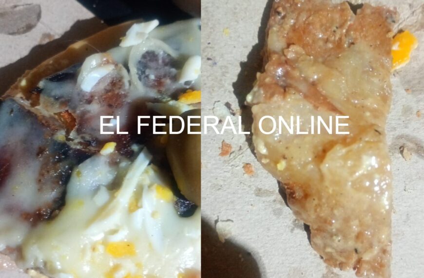 Una mujer denunció que recibió amenazas tras quejarse por la venta de una pizza-lomo en mal estado en el barrio Las Talas