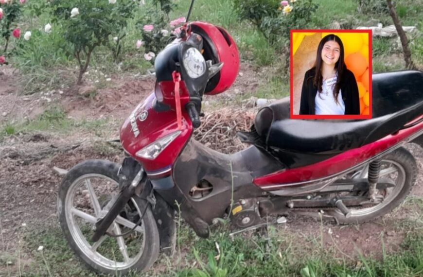Conmoción y tristeza por la muerte de una jóven de 16 años tras un siniestro vial en Chilecito
