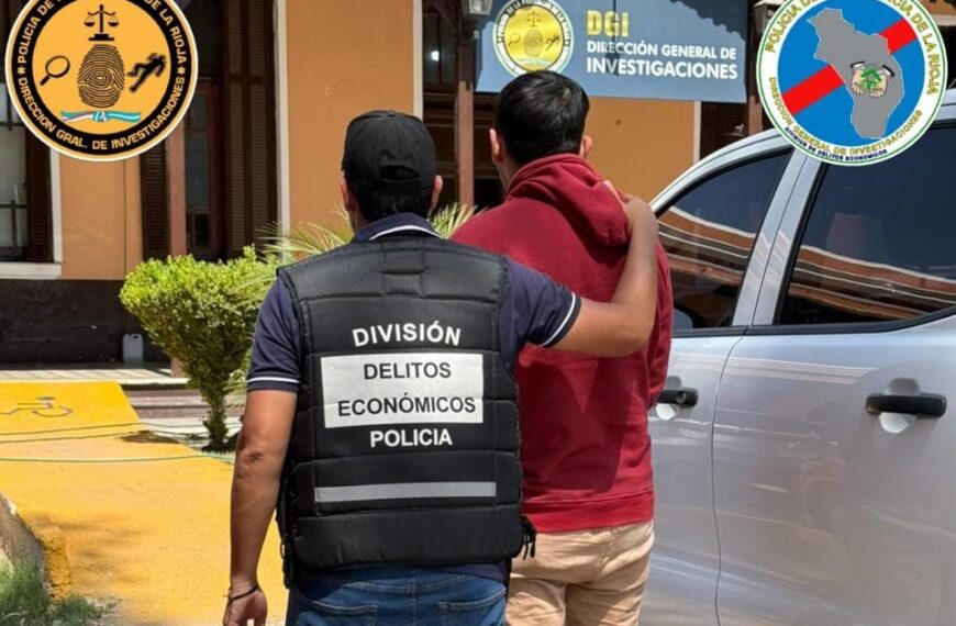 Detuvieron en el barrio 25 de Mayo Sur a un joven acusado de hacer una millonaria defraudación