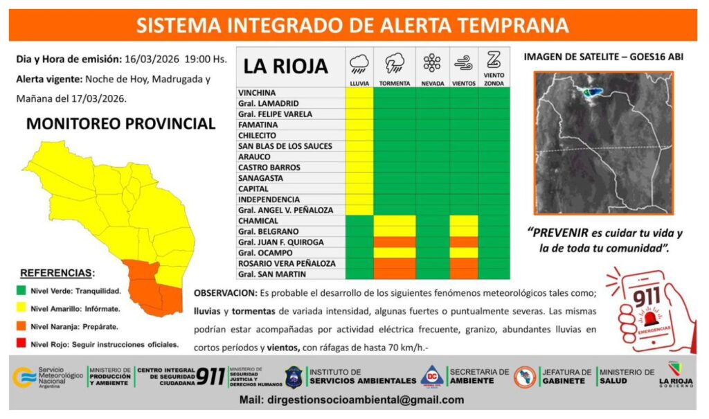Tormentas severas y granizo con alertas naranja en La Rioja: estos son ...